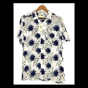 Civil Society Floral Button-Up Shirt